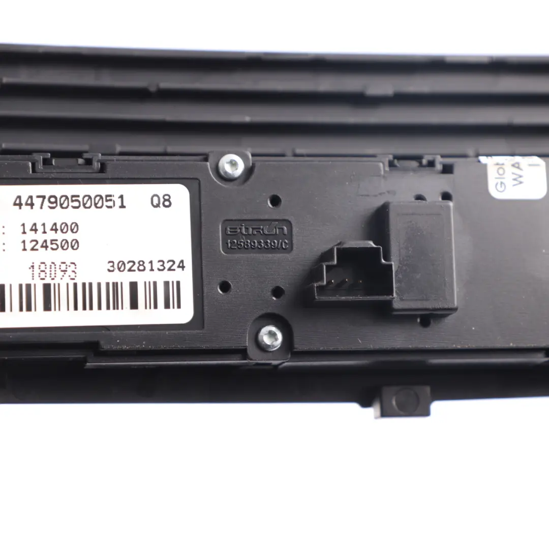 Mercedes Vito W447 Dashboard Hazard Lights Panel Switch Black - SKU A4479050051 - Part number A4479050051