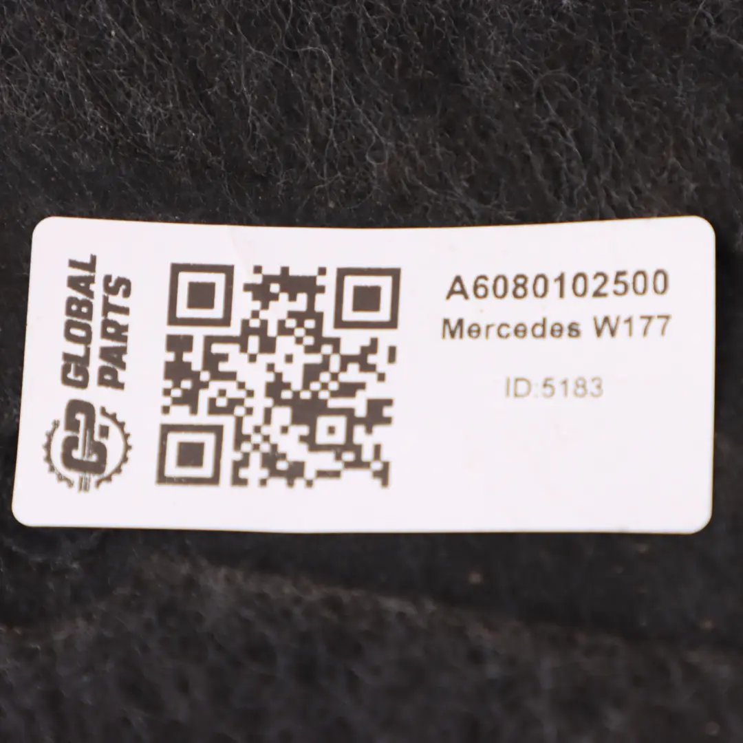  Tapa Motor Mercedes C118 W177 W247 OM608 Panel Acústico Superior - SKU A6080102500 - Número de pieza A6080102500
