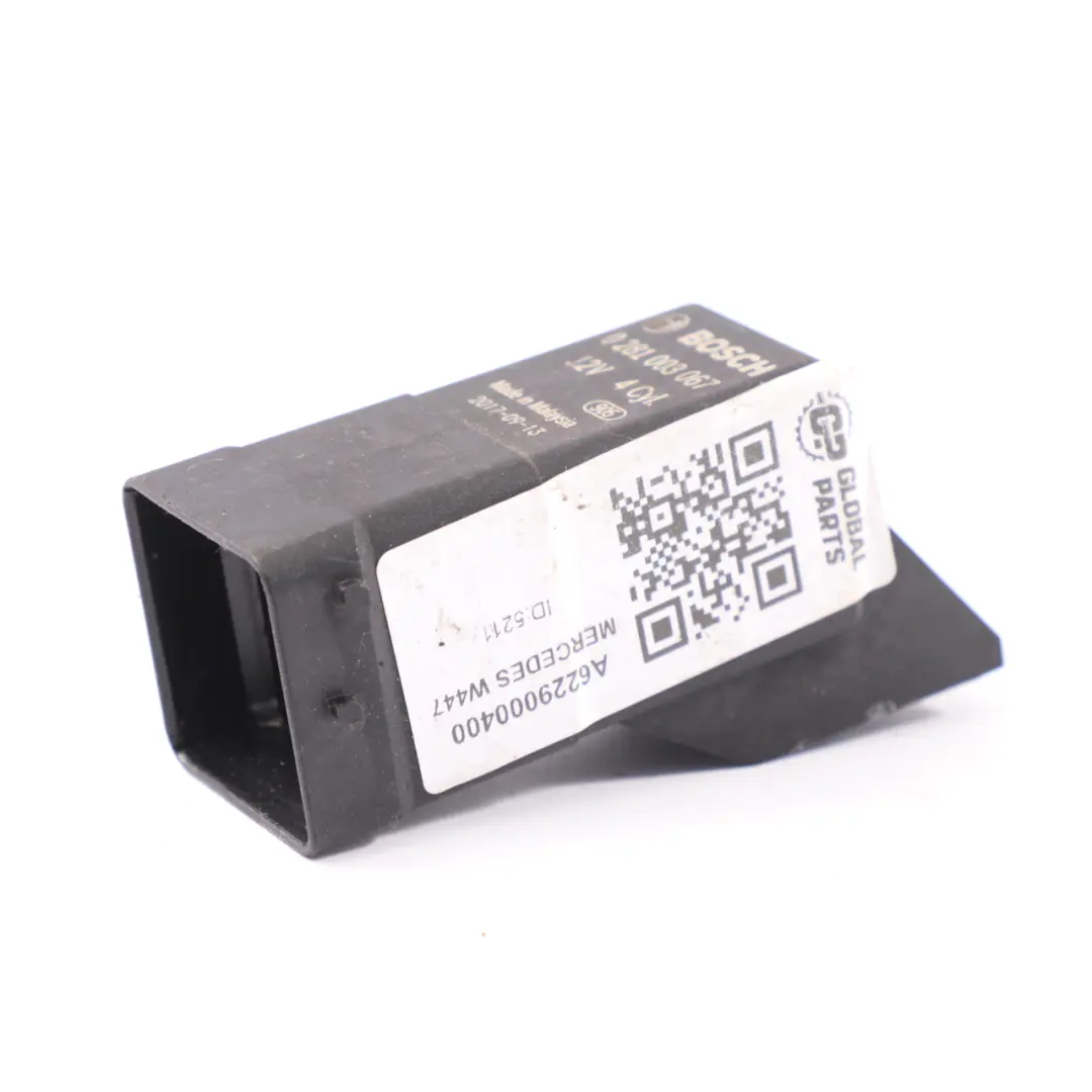 Relé de control del ventilador Unidad módulo control para Mercedes W447 con número de pieza A6229000400 Mercedes W447 Relé de control del ventilador Unidad módulo control - SKU A6229000400 - Número de pieza A6229000400