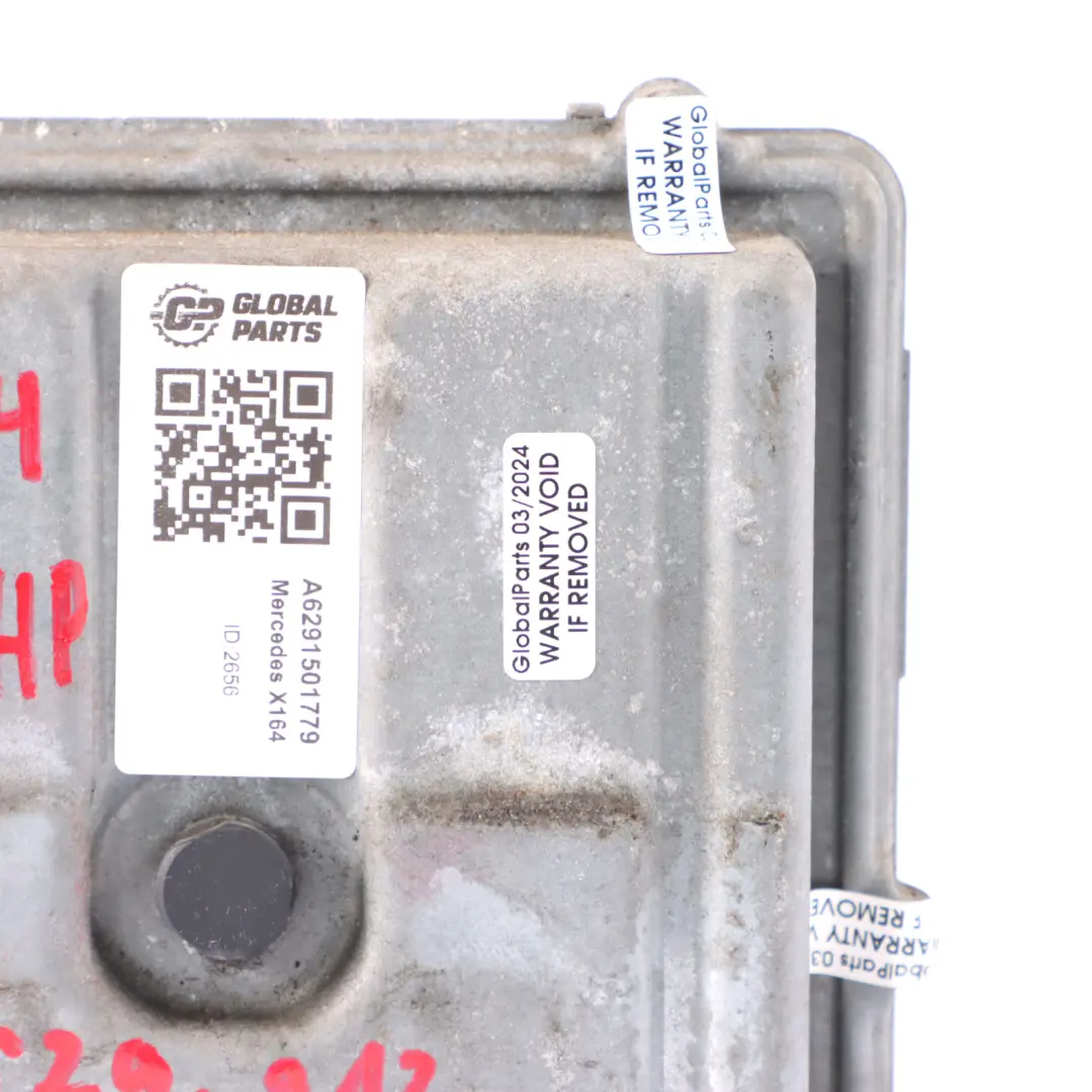ECU Mercedes X164 Diesel OM629.912 Modulo Di Controllo Motore 306 HP Automatico per con numero di parte A6291501779 ECU Mercedes X164 Diesel OM629.912 Modulo Di Controllo Motore 306 HP Automatico - SKU A6291501779 - Numero di parte A6291501779