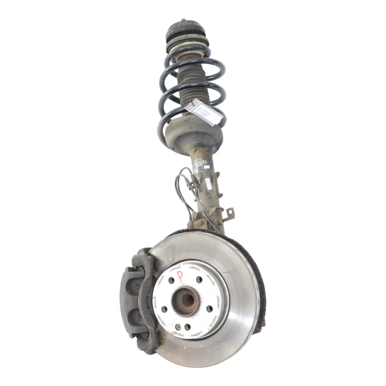 Mercedes Vito W639 Sospensione anteriore destra Gamba ruota Freno Disco Pinza