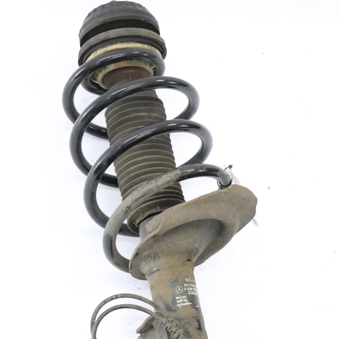 Jambes de suspension avant droite Moyeu Disque de frein Mercedes Vito W639 - SKU A6393203613-3 - Numéro de pièce A6393203613