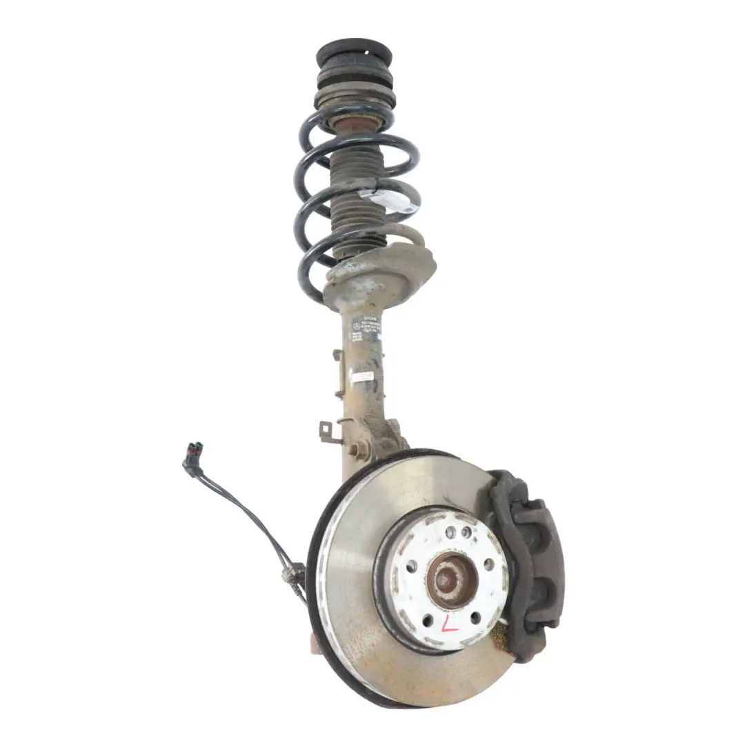 Mercedes Vito W639 Fahrwerksbein vorne links Federbein Radbremsscheibe - SKU A6393203613-4 - Teilenummer A6393203613