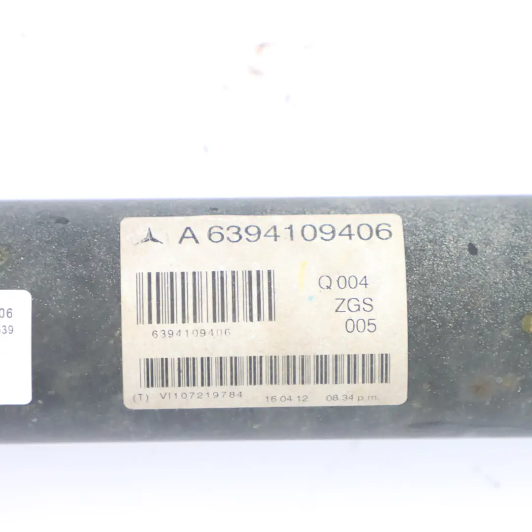 Mercedes Vito W639 Albero di trasmissione del cambio automatico - SKU A6394109406 - Numero di parte A6394109406