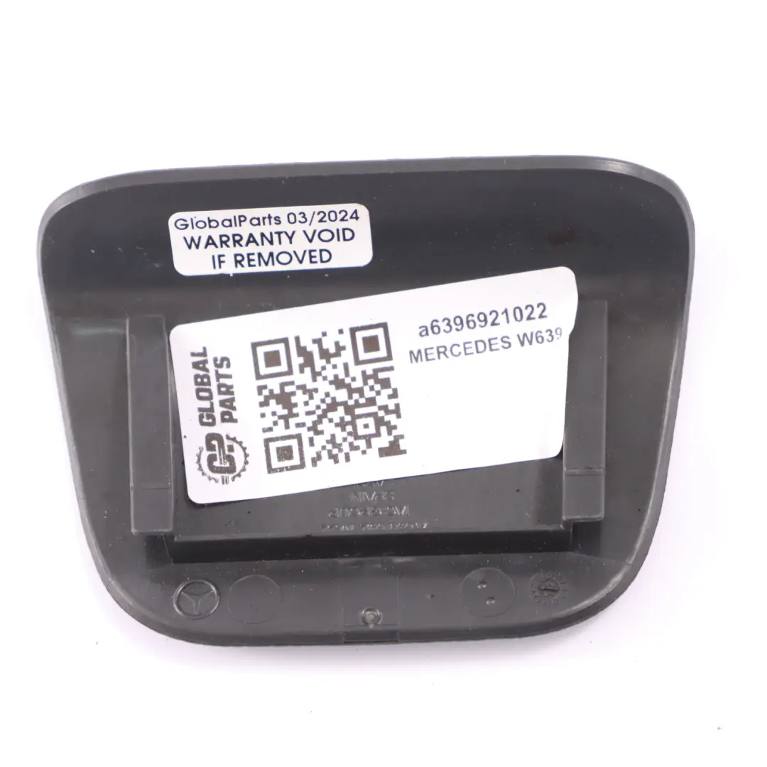 Seiten verkleidung hinten links Innen Abdeck platte für Mercedes W639 mit Teilenummer A6396921022 Mercedes W639 Seiten verkleidung hinten links Innen Abdeck platte - SKU a6396921022 - Teilenummer A6396921022