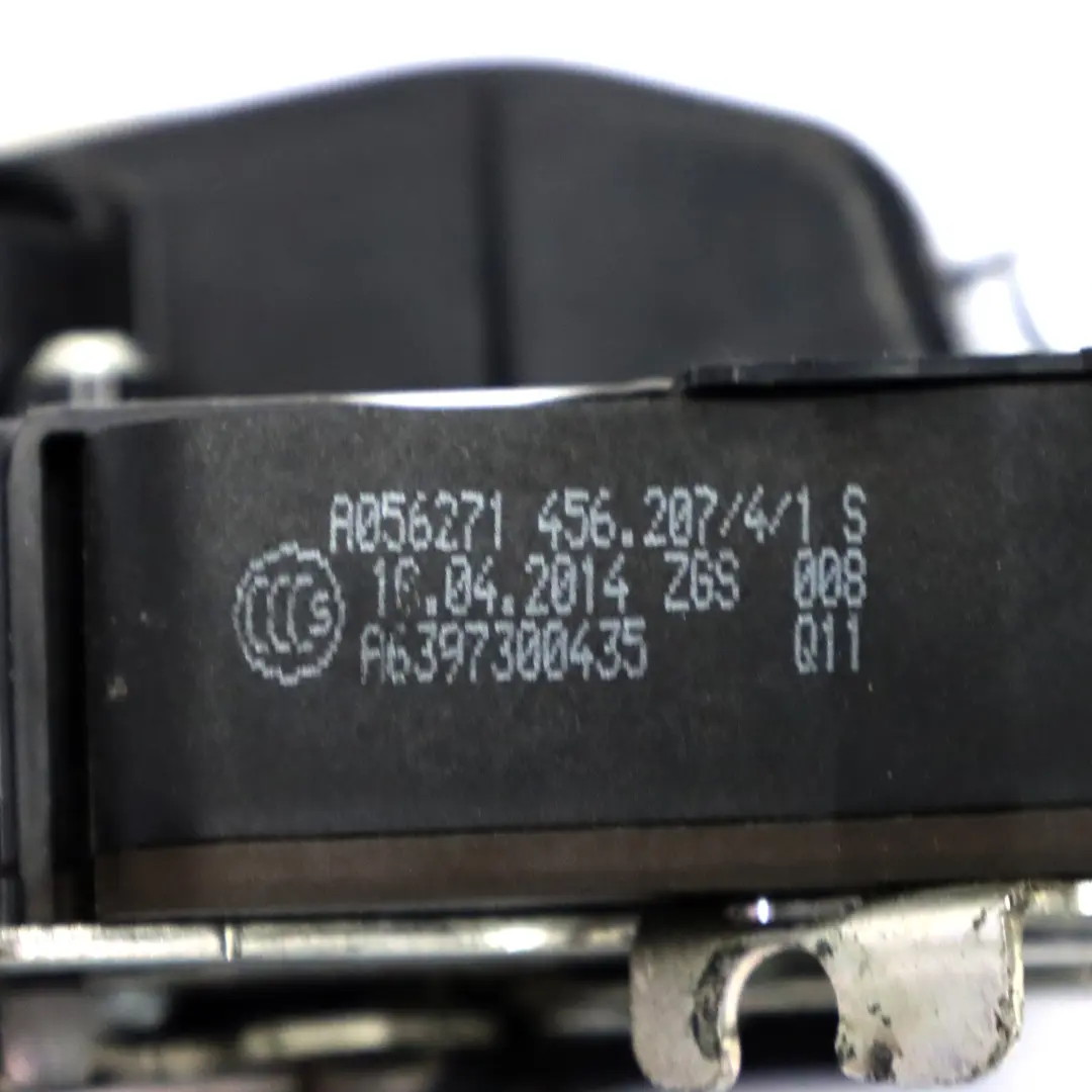 Mécanisme verrouillage porte arrière gauche pour Mercedes Vito W639 à propos du numéro de pièce A6397300435 Mercedes Vito W639 Mécanisme verrouillage porte arrière gauche - SKU A6397300435-2 - Numéro de pièce A6397300435