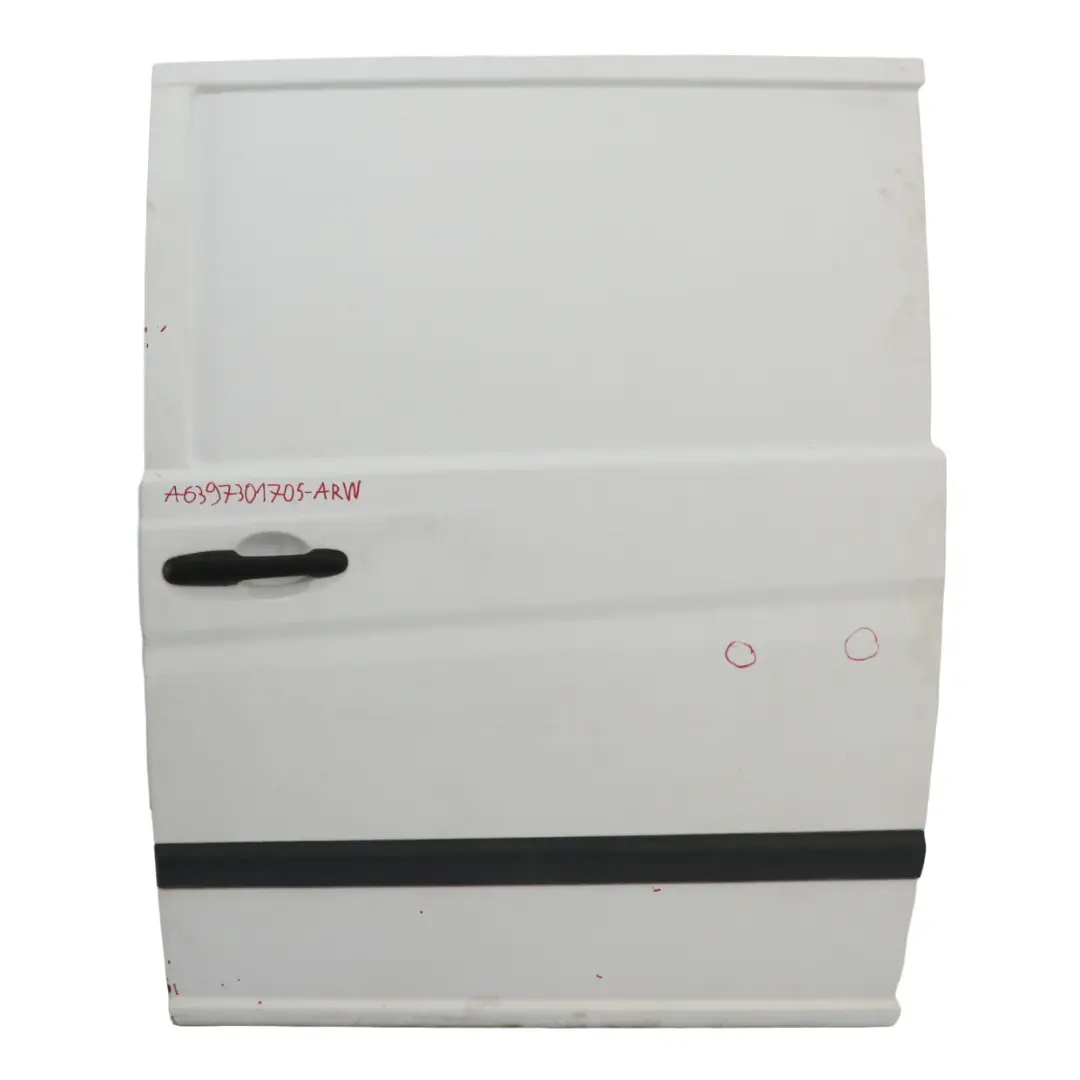 Mercedes Vito Viano W639 Sliding Door Rear Left N/S Arctic White - 9147 - SKU A6397301705-ARW - Part number A6397301705