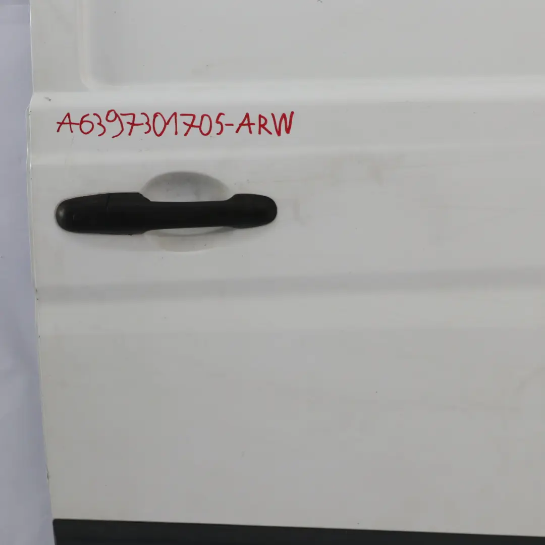 Sliding Door Rear Left N/S Arctic White - 9147 to Mercedes Vito Viano W639 with Part number A6397301705 Mercedes Vito Viano W639 Sliding Door Rear Left N/S Arctic White - 9147 - SKU A6397301705-ARW - Part number A6397301705