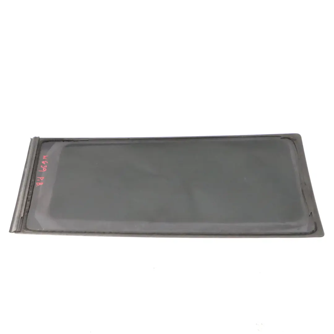 Mercedes Vito W639 Puerta Trasera Derecha Cristal AS3 Aislante Térmico Negro - SKU A6397351109-1 - Número de pieza A6397351109