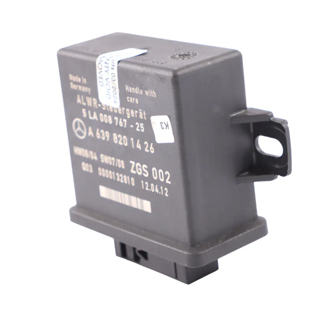 Module de contrôle des phares pour Mercedes Vito W639 Sprinter W906 à propos du numéro de pièce A6398201426 Mercedes Vito W639 Sprinter W906 Module de contrôle des phares - SKU a6398201426 - Numéro de pièce A6398201426