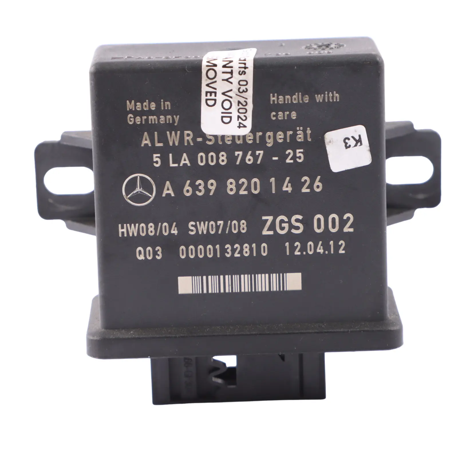 Mercedes Vito W639 Sprinter W906 Módulo de Faros Unidad de Control A6398201426