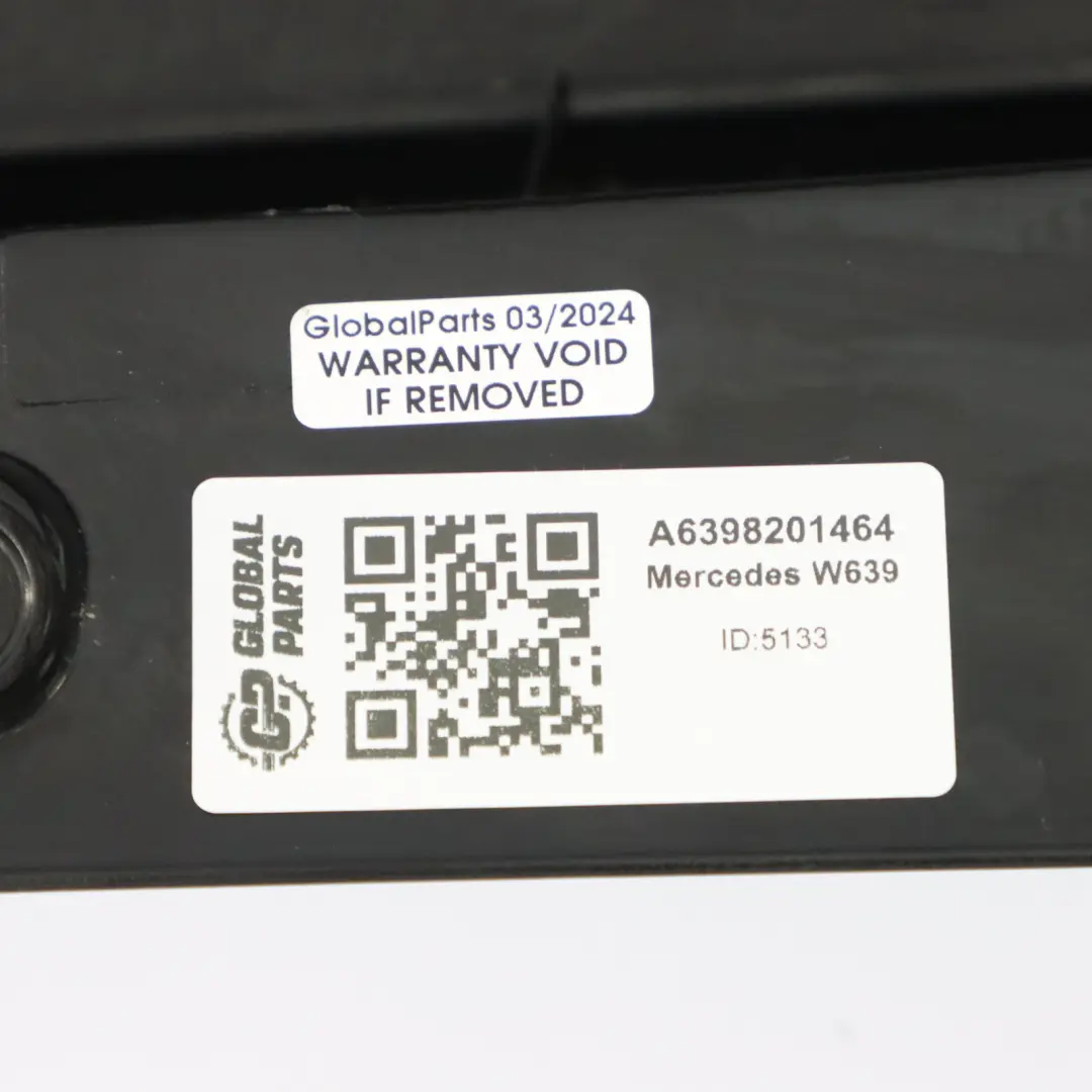  Feu arrière Mercedes Vito Viano W639 Feu arrière gauche - SKU A6398201464 - Numéro de pièce A6398201464