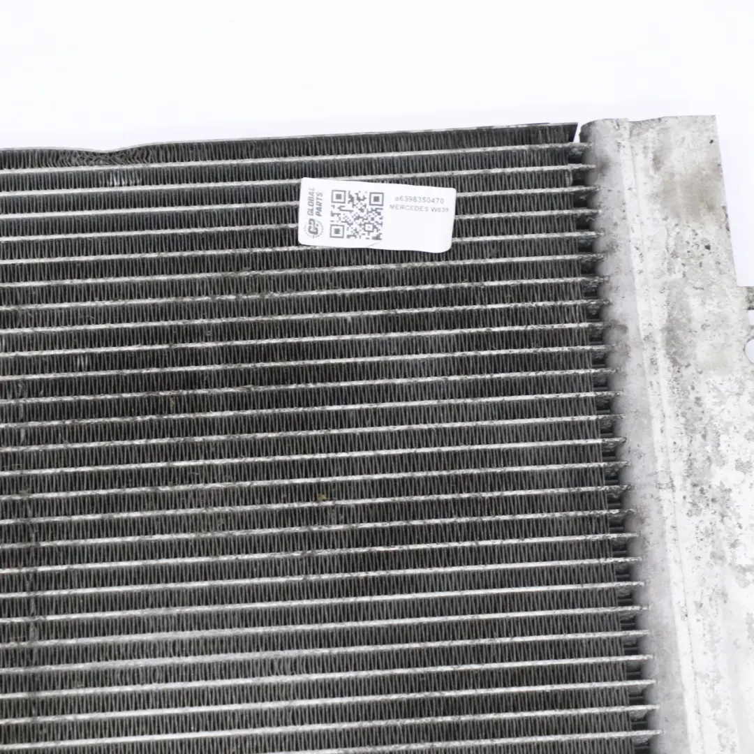 Climatisation Refroidissement Radiateur Condenseur A/C pour Mercedes W639 à propos du numéro de pièce A6398350470 Mercedes W639 Climatisation Refroidissement Radiateur Condenseur A/C - SKU a6398350470 - Numéro de pièce A6398350470