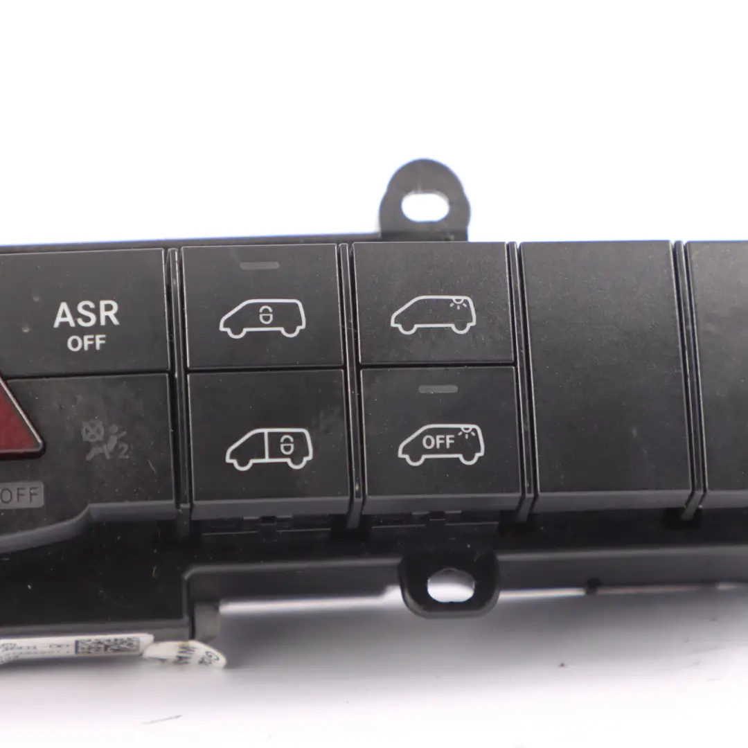 Mercedes Vito W639 Switch Control Panel Block ASR Wiper Heat Hazard - SKU A6398701910-2 - Part number A6398701910