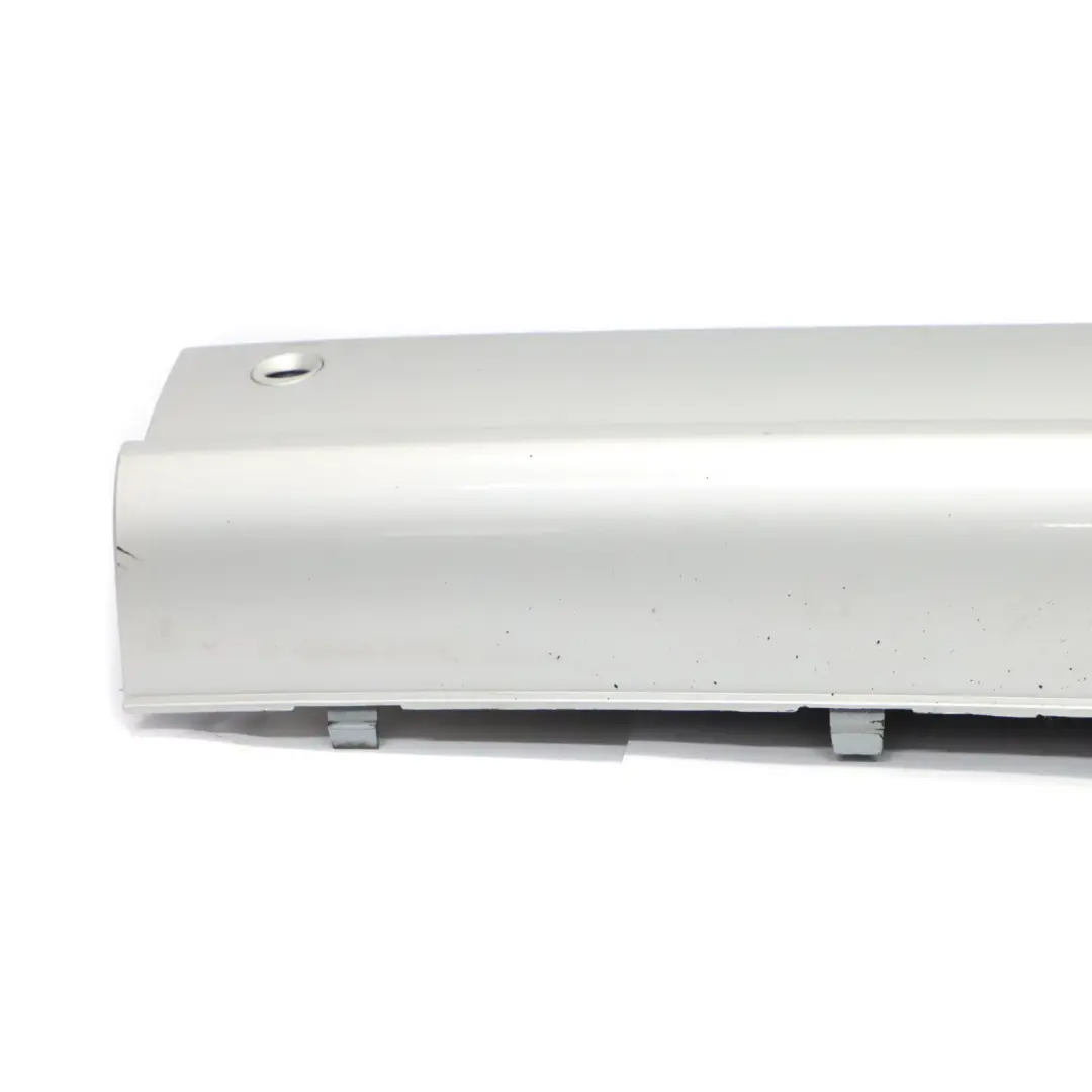 Bumper Trim Panel Cover Brilliant Silver - 9744 to Mercedes Vito Viano W639 Rear with Part number A6398851525 Mercedes Vito Viano W639 Rear Bumper Trim Panel Cover Brilliant Silver - 9744 - SKU A6398851525-BRS - Part number A6398851525