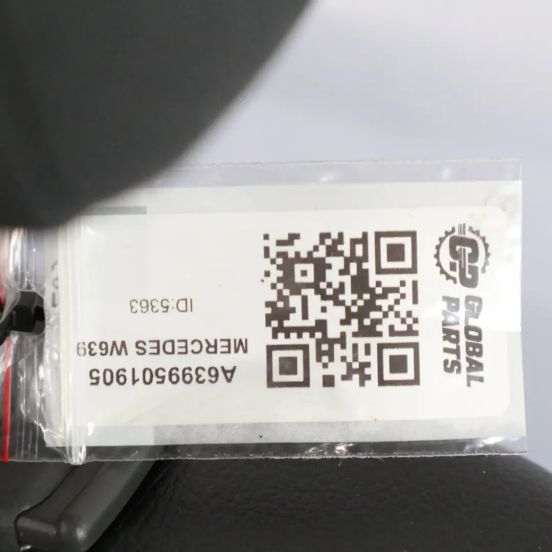 Seats Three Seater Seat Bench Backrest Standard to Mercedes Vito W639 Rear with Part number A6399501905 Mercedes Vito W639 Rear Seats Three Seater Seat Bench Backrest Standard - SKU A6399501905 - Part number A6399501905