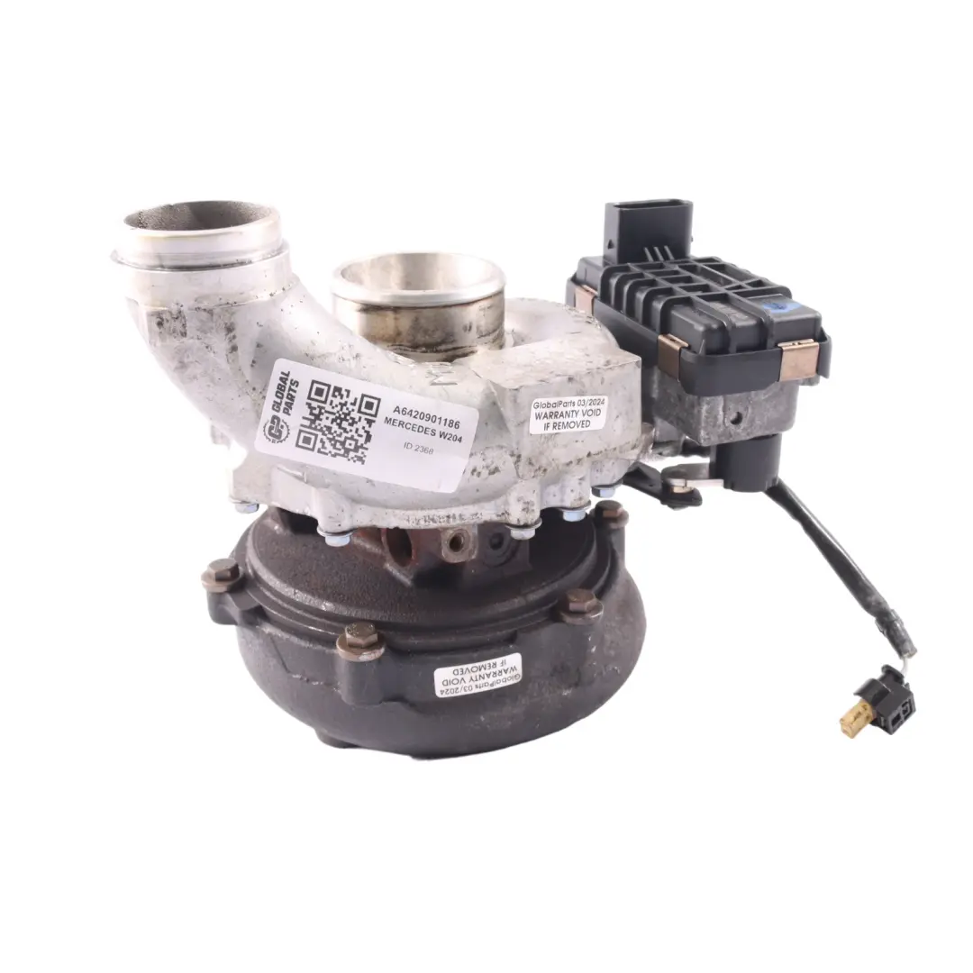 Turbocharger Mercedes W204 Diesel OM642 Turbocharger  - SKU A6420901186 - Part number A6420901186