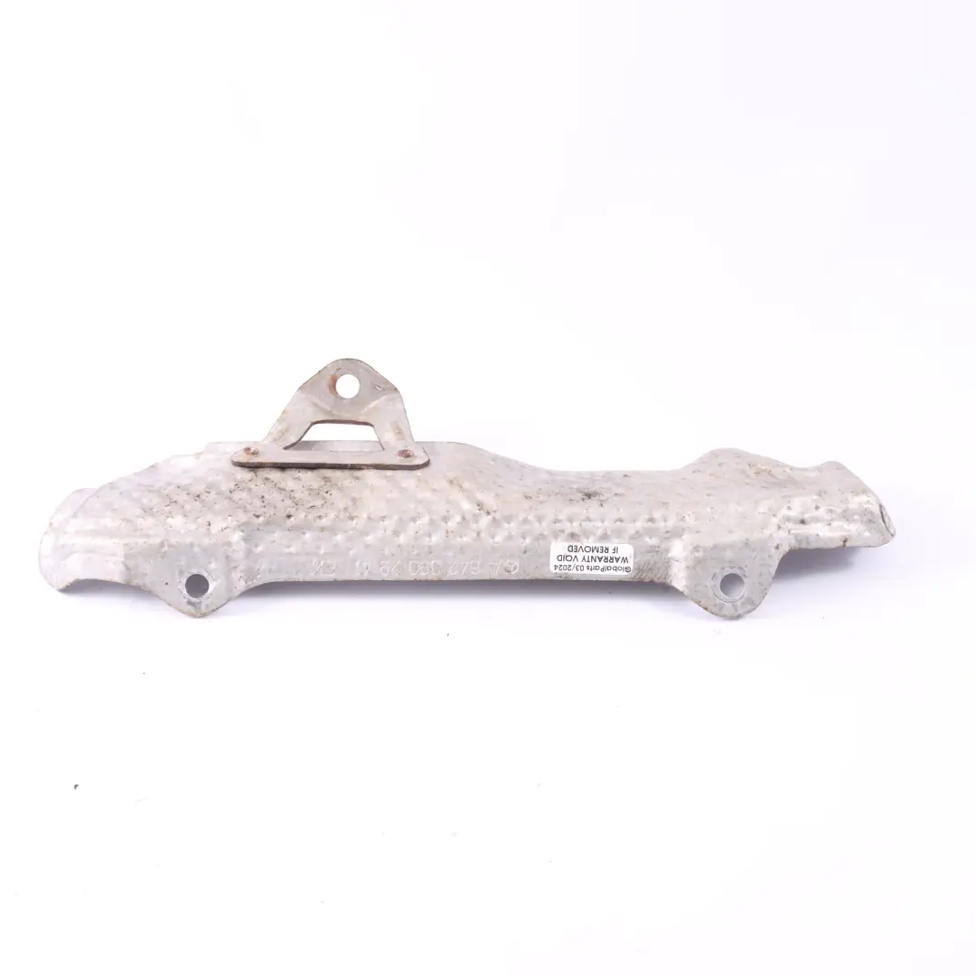  Motorwärmeplatte Mercedes W221 OM642 Links Isolationsplatte - SKU A6420902941-1 - Teilenummer A6420902941