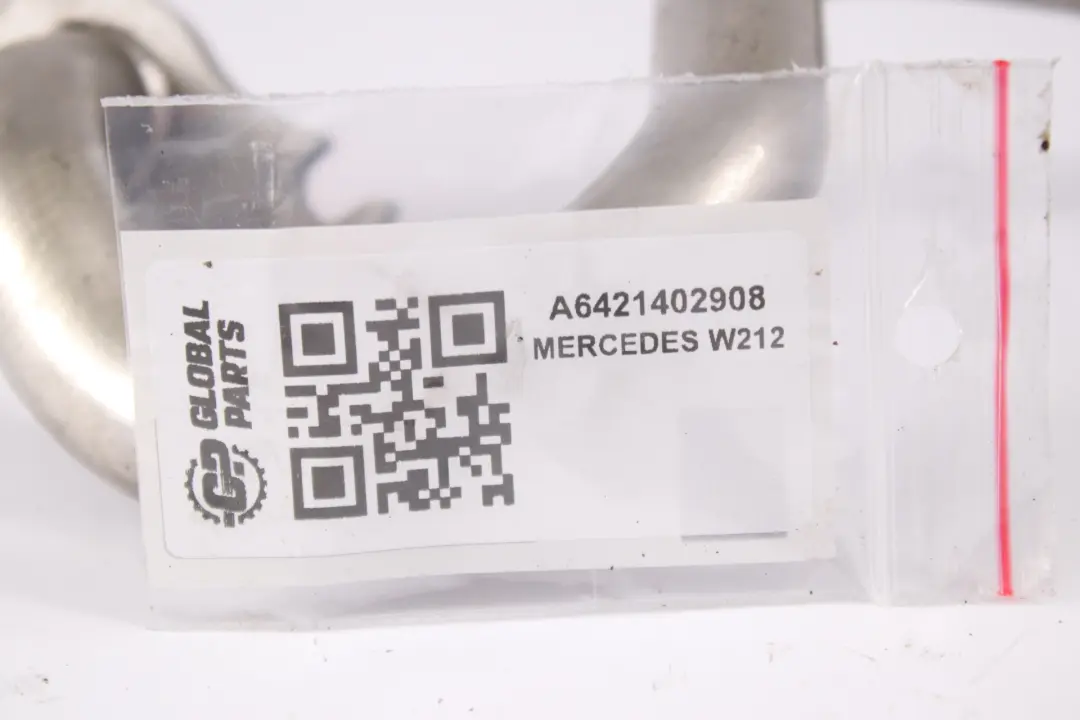  Tubo EGR Mercedes W212 Diesel OM642 Tubo de derivación de la válvula de escape - SKU A6421402908 - Número de pieza A6421402908