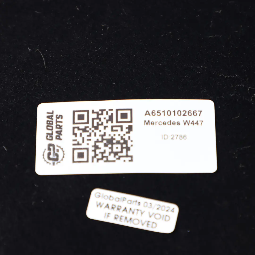 OM651 Panneau supérieur acoustique capot moteur pour Mercedes Vito W447 à propos du numéro de pièce A6510102667 Mercedes Vito W447 OM651 Panneau supérieur acoustique capot moteur - SKU A6510102667 - Numéro de pièce A6510102667