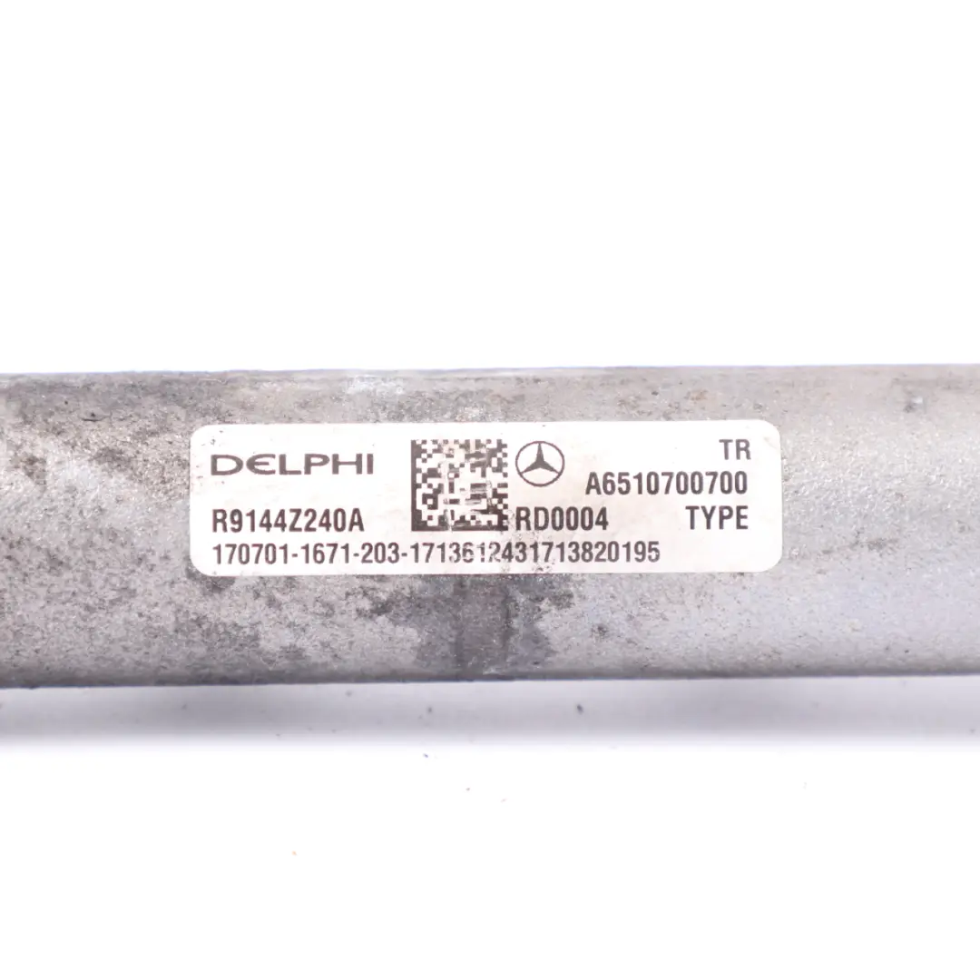 Mercedes W204 W212 OM651 Rampe D'Injection Haute Pression - SKU A6510700700-2 - Numéro de pièce A6510700700