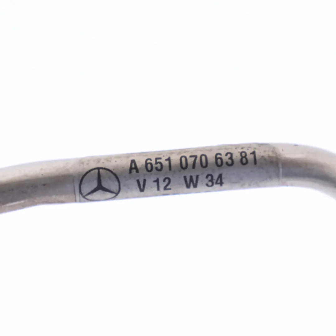 Fuel Feed Line Mercedes W204 Diesel OM651 Injection Rail Line Pipe - SKU A6510706381-2 - Part number A6510706381