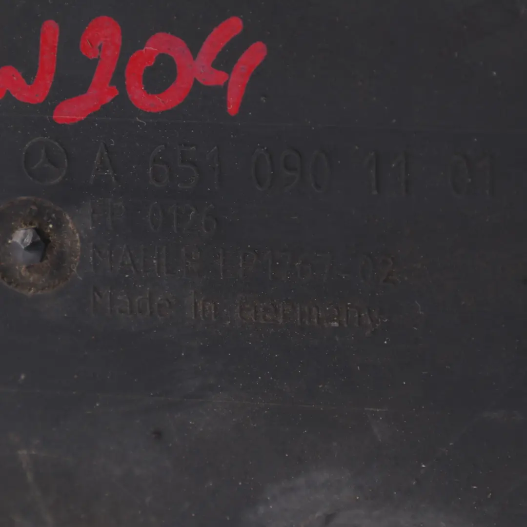 Filter Box Mercedes W204 W212 OM651 Diesel Air Silencer Housing to Air with Part number A6510901101 Air Filter Box Mercedes W204 W212 OM651 Diesel Air Silencer Housing - SKU A6510901101-2 - Part number A6510901101