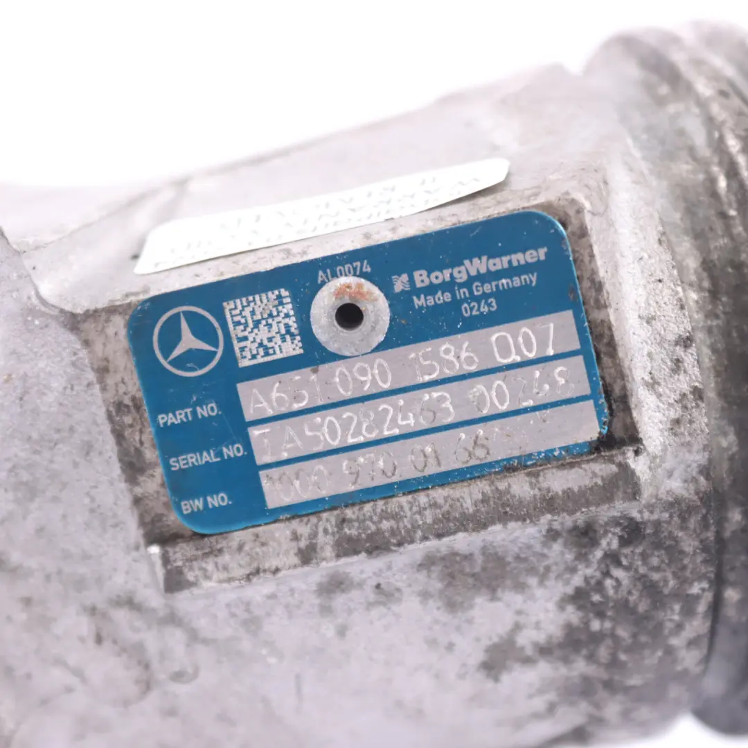  Luftkanal Mercedes W205 X253 Diesel OM651 Turbolader Auslassrohr - SKU A6510901586-1 - Teilenummer A6510901586