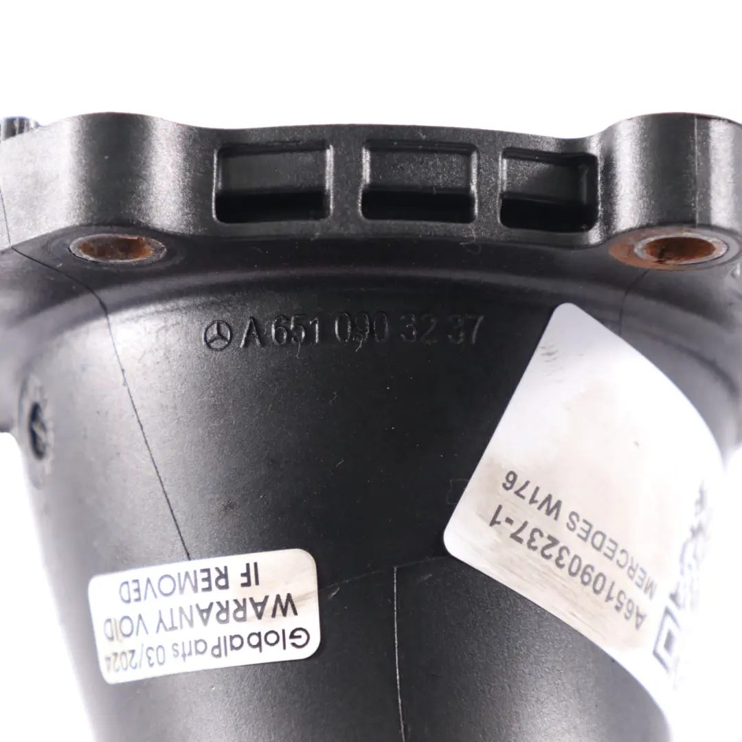  Conducto admisión aire Mercedes W176 W246 OM651 Tubo aire Manguera - SKU A6510903237-1 - Número de pieza A6510903237
