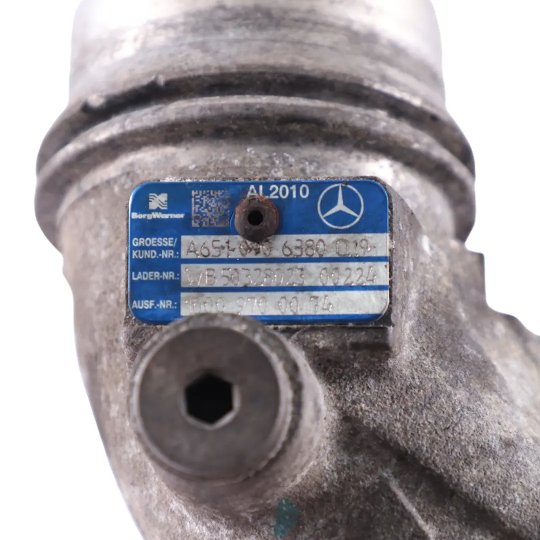 Air Duct Mercedes Sprinter W906 OM651.955 Turbocharger Housing Part - SKU A6510906380-10 - Part number A6510906380