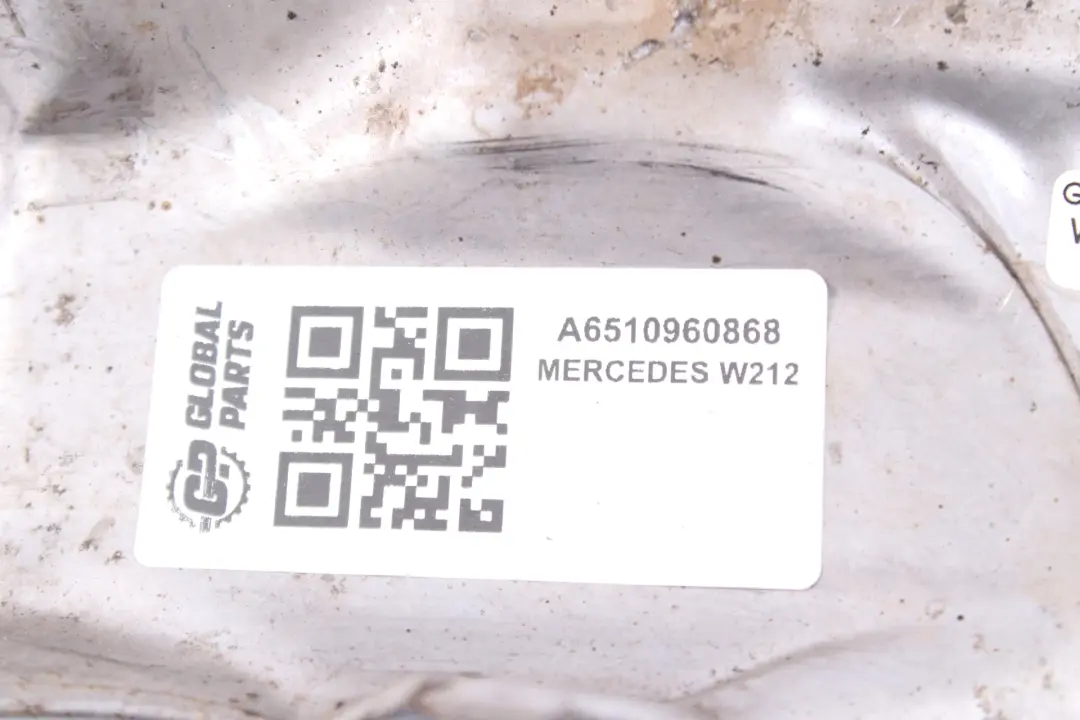 Mercedes W212 OM651 Osłona Termiczna Turbosprężarki Wydechu - SKU A6510960868 - Numer Części A6510960868
