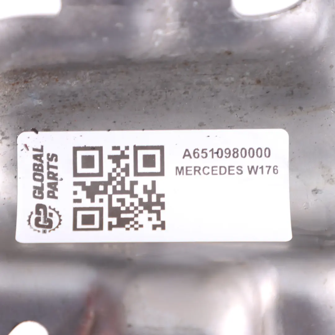  Soporte Mercedes W176 Diesel OM651 Soporte del tubo de aire de carga - SKU A6510980000 - Número de pieza A6510901641