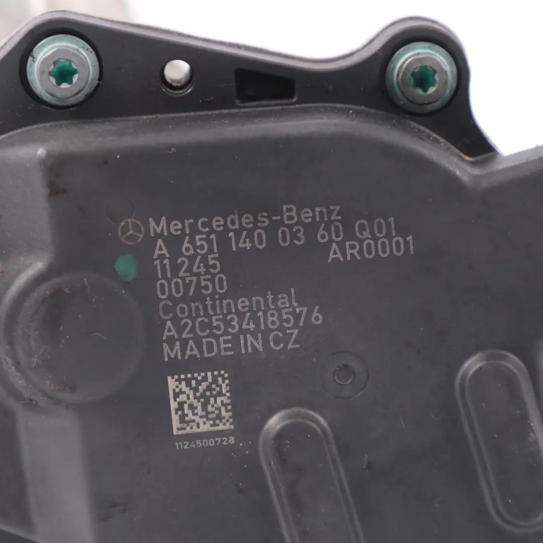  Valvola EGR Mercedes W204 W212 W906 OM651 Ricircolo gas di scarico - SKU A6511400360 - Numero di parte A6511400360
