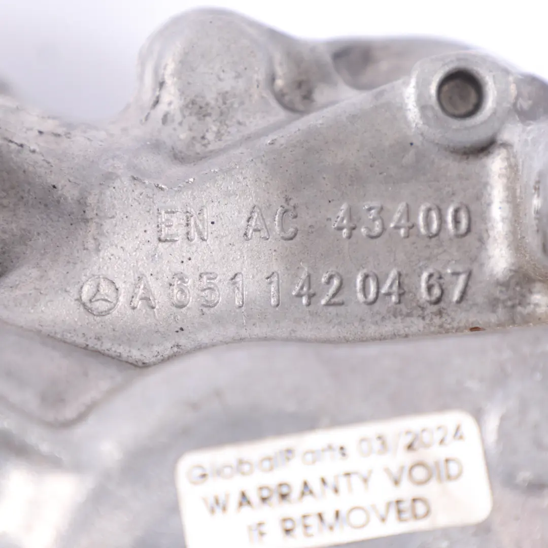 Refroidisseur d'échappement EGR Mercedes W639 W906 OM651 Valve A6511420467  - SKU A6511400675-3 - Numéro de pièce A6511400675