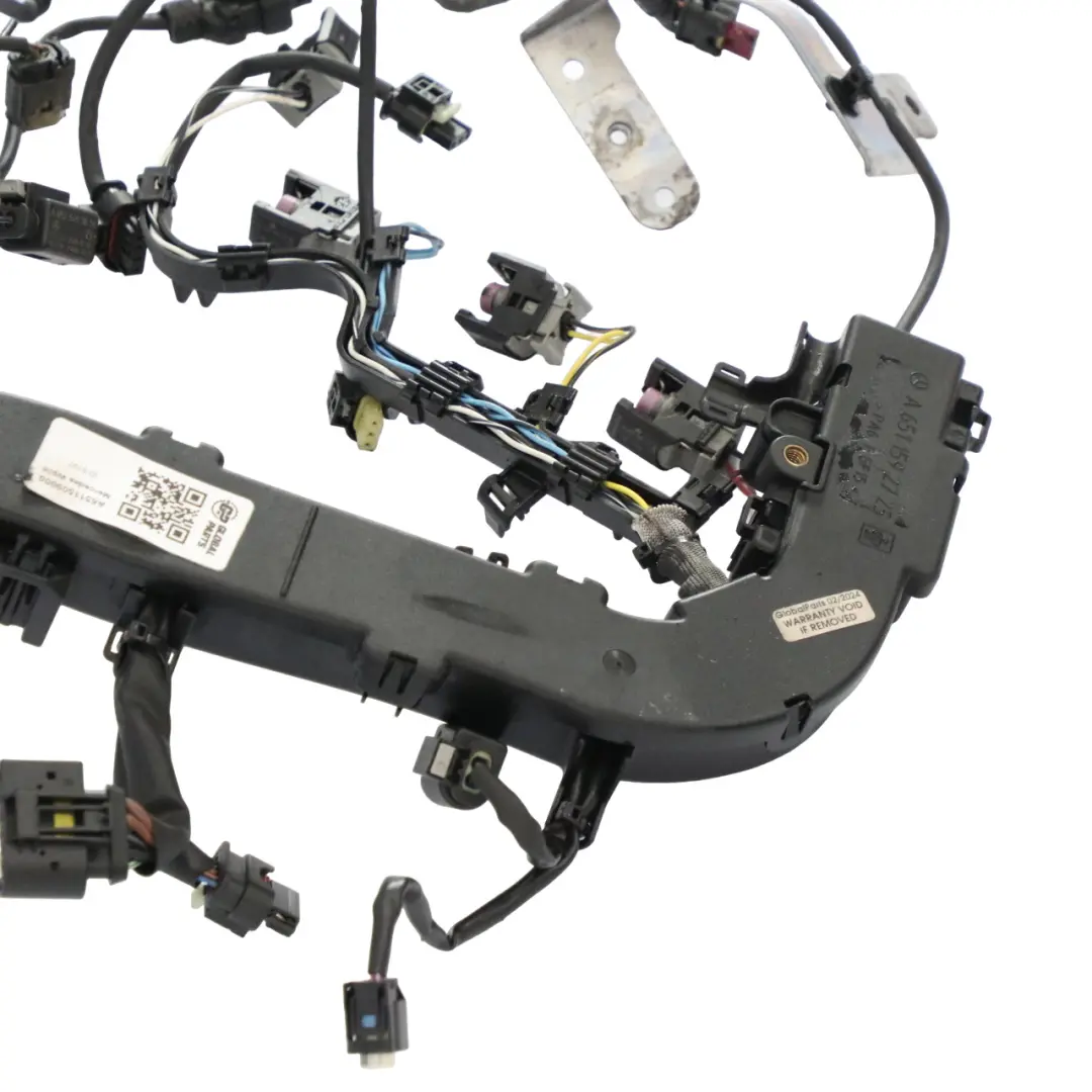  Mazo de cables del motor Mercedes Sprinter W906 Diesel OM651 - SKU A6511509000 - Número de pieza A6511509000