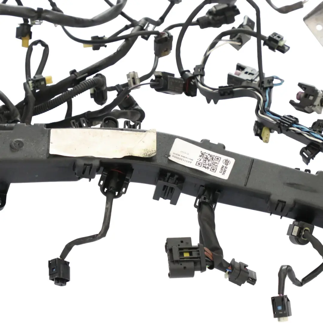  Mazo de cables del motor Mercedes Sprinter W906 Diesel OM651 - SKU A6511509000 - Número de pieza A6511509000