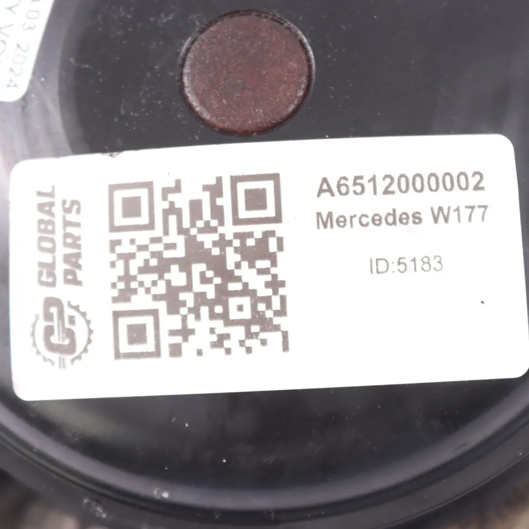  Bomba agua Mercedes X253 C253 Diesel OM651 Motor Bomba refrigerante - SKU A6512000002 - Número de pieza A6512005101