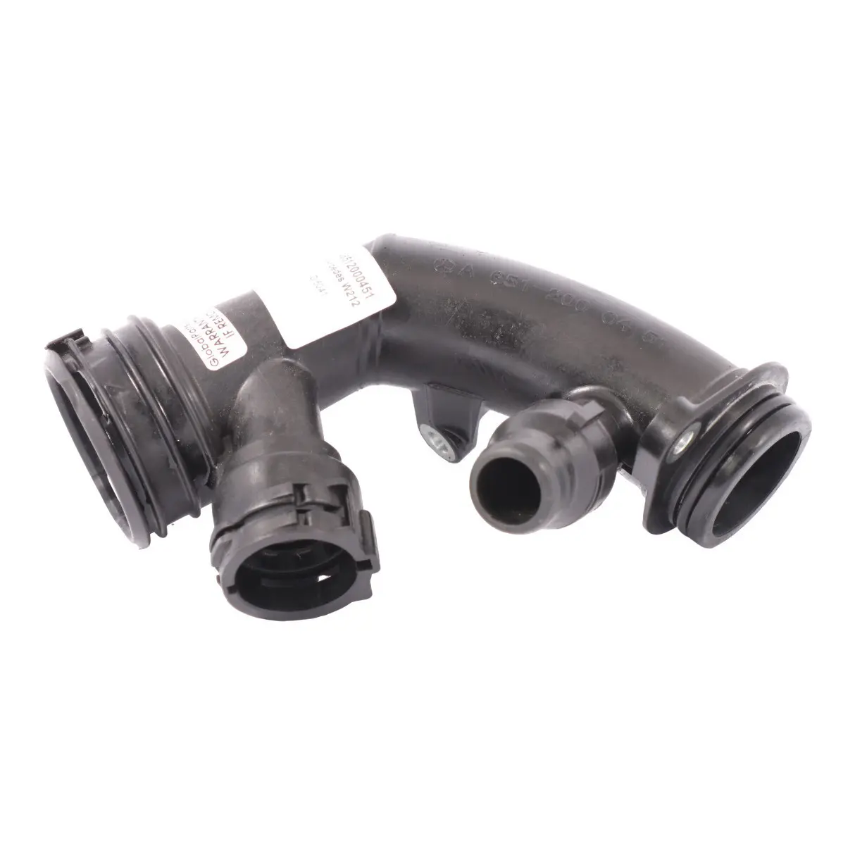 Tuyau refroidissement Mercedes W212 OM651 Pompe à eau Ligne bride A6512000451