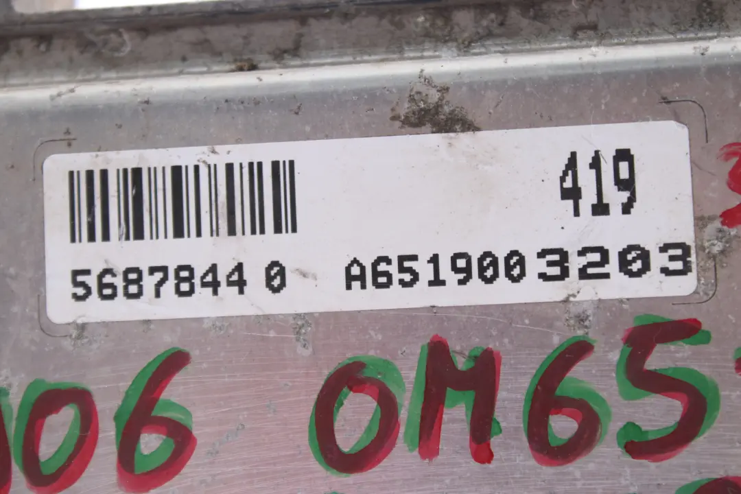 OM651.955 129HP Komputer Silnika do Mercedes W906 313 CDI o numerze A6519003203 Mercedes W906 313 CDI OM651.955 129HP Komputer Silnika - SKU A6519003203-3 - Numer Części A6519003203