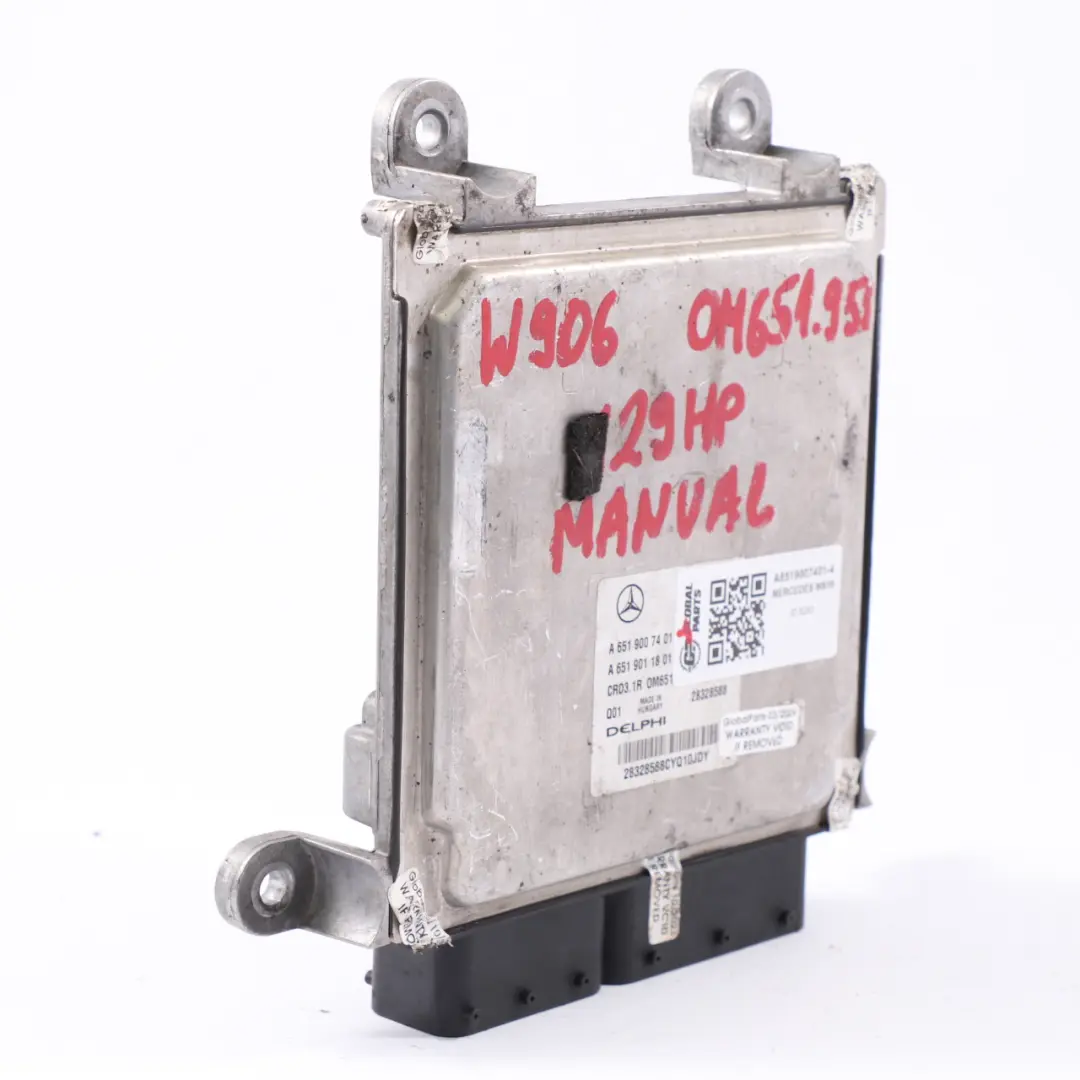 OM651.955 129HP Modulo unità di controllo motore per Mercedes Vito W639 con numero di parte A6519007401 Mercedes Vito W639 OM651.955 129HP Modulo unità di controllo motore - SKU A6519007401-4 - Numero di parte A6519007401