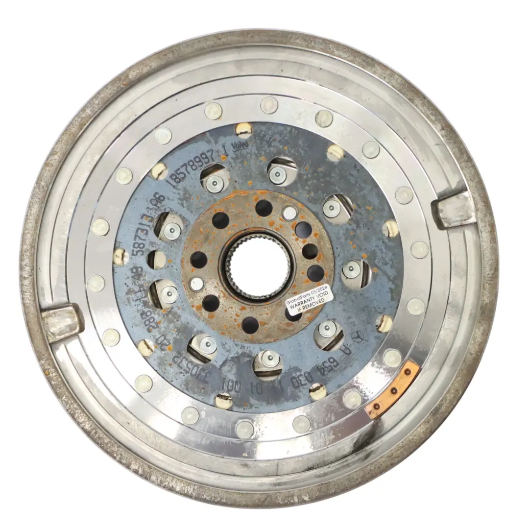 OM654 Dual Twin Mass Flywheel Gearbox Automatic to Mercedes W177 with Part number A6540301101 Mercedes W177 OM654 Dual Twin Mass Flywheel Gearbox Automatic - SKU A6540301101 - Part number A6540301101