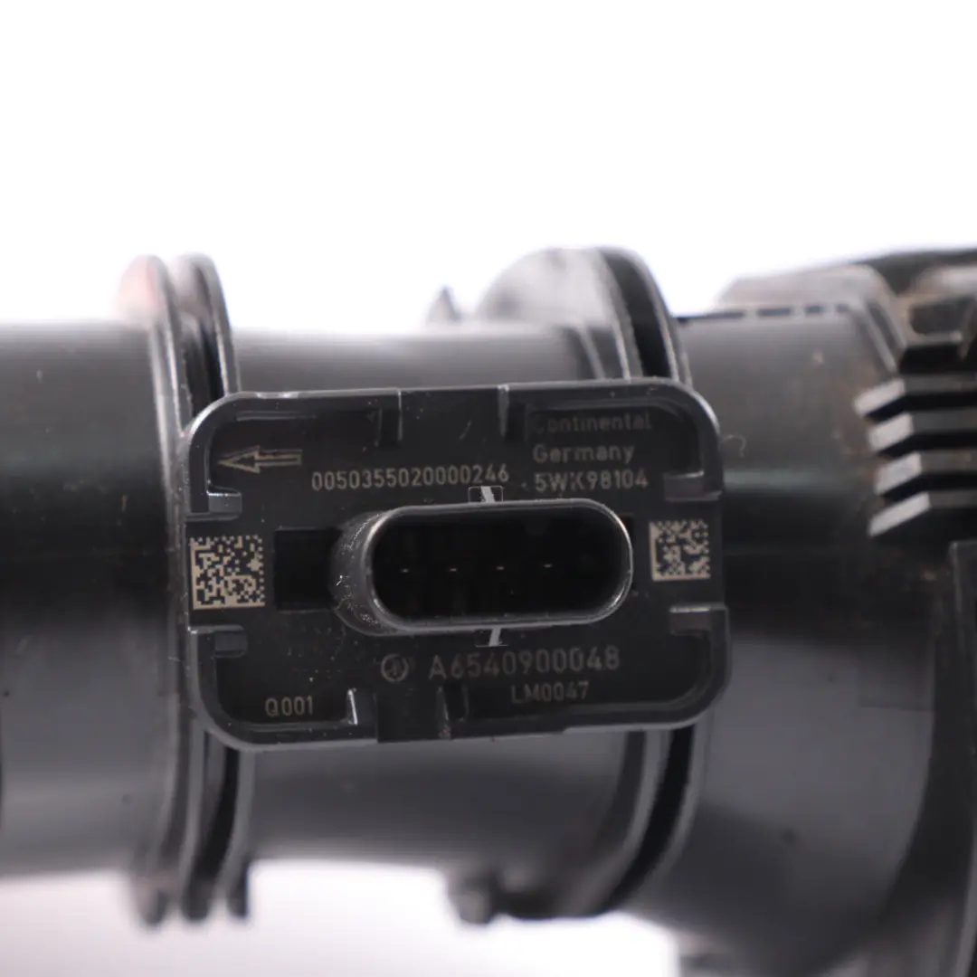 Tubo de admisión Mercedes W213 Diesel 654 656 Sensor masa aire MAF A6540980083 para con número de pieza A6540900048 Tubo de admisión Mercedes W213 Diesel 654 656 Sensor masa aire MAF A6540980083 - SKU A6540980083-1 - Número de pieza A6540900048