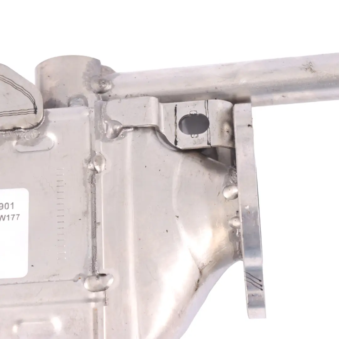 Cooler Mercedes W177 C118 W247 Diesel OM654 Exhaust Gas Cooler to EGR with Part number A6541402901 EGR Cooler Mercedes W177 C118 W247 Diesel OM654 Exhaust Gas Cooler - SKU A6541402901 - Part number A6541402901