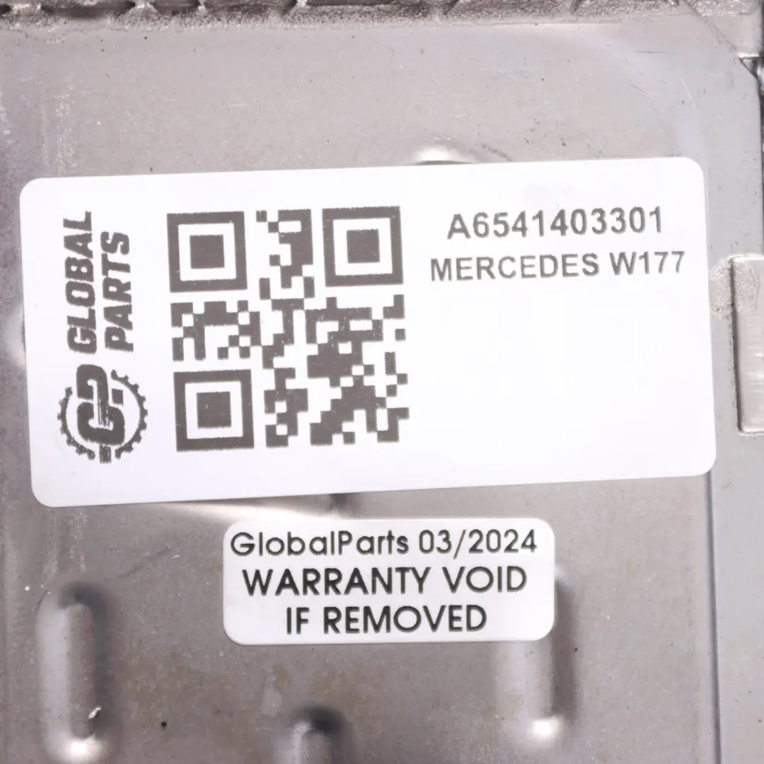  Raffreddatore EGR Mercedes C118 W177 W247 OM654 Raffreddatore valvola scarico - SKU A6541403301 - Numero di parte A6541403301