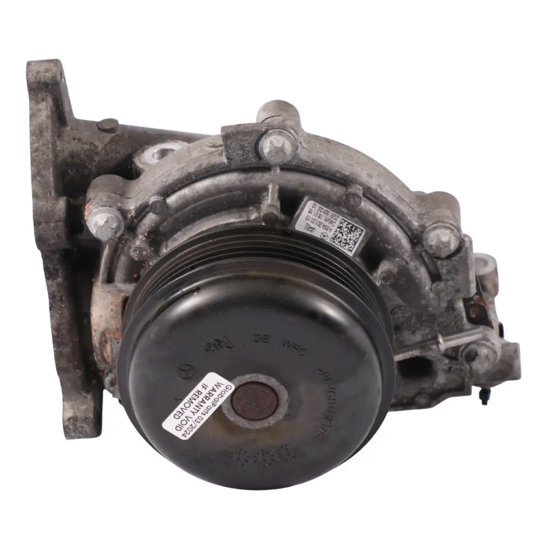  Pompa dell'acqua Mercedes W213 OM654 Pompa raffreddamento motore - SKU A6542002300 - Numero di parte A6542010010