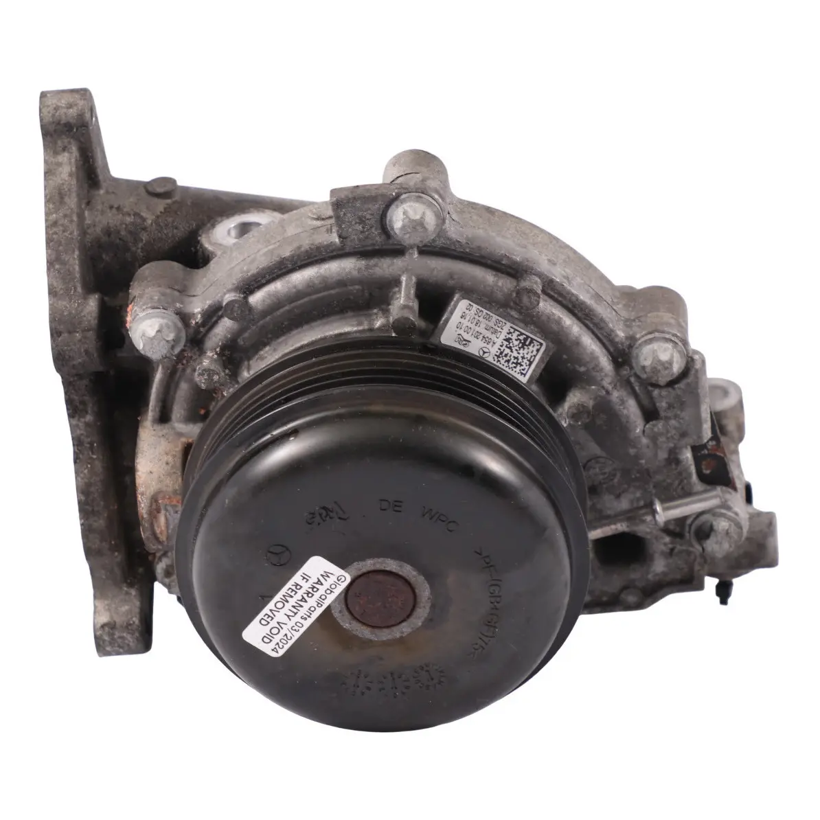 Pompa dell'acqua Mercedes W213 OM654 Pompa raffreddamento motore A6542010010