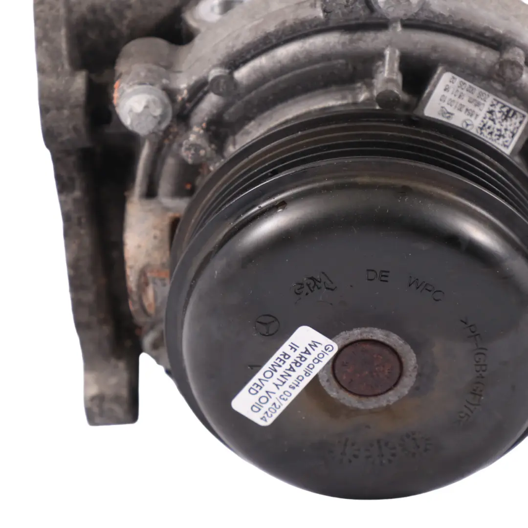  Pompe à eau Mercedes W213 Diesel OM654 Pompe refroidissement moteur - SKU A6542002300 - Numéro de pièce A6542010010