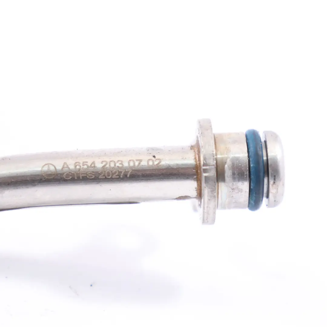 Mercedes W177 Tubería de aceite de retorno del turbocompresor diesel - SKU A6542030702 - Número de pieza A6542030702