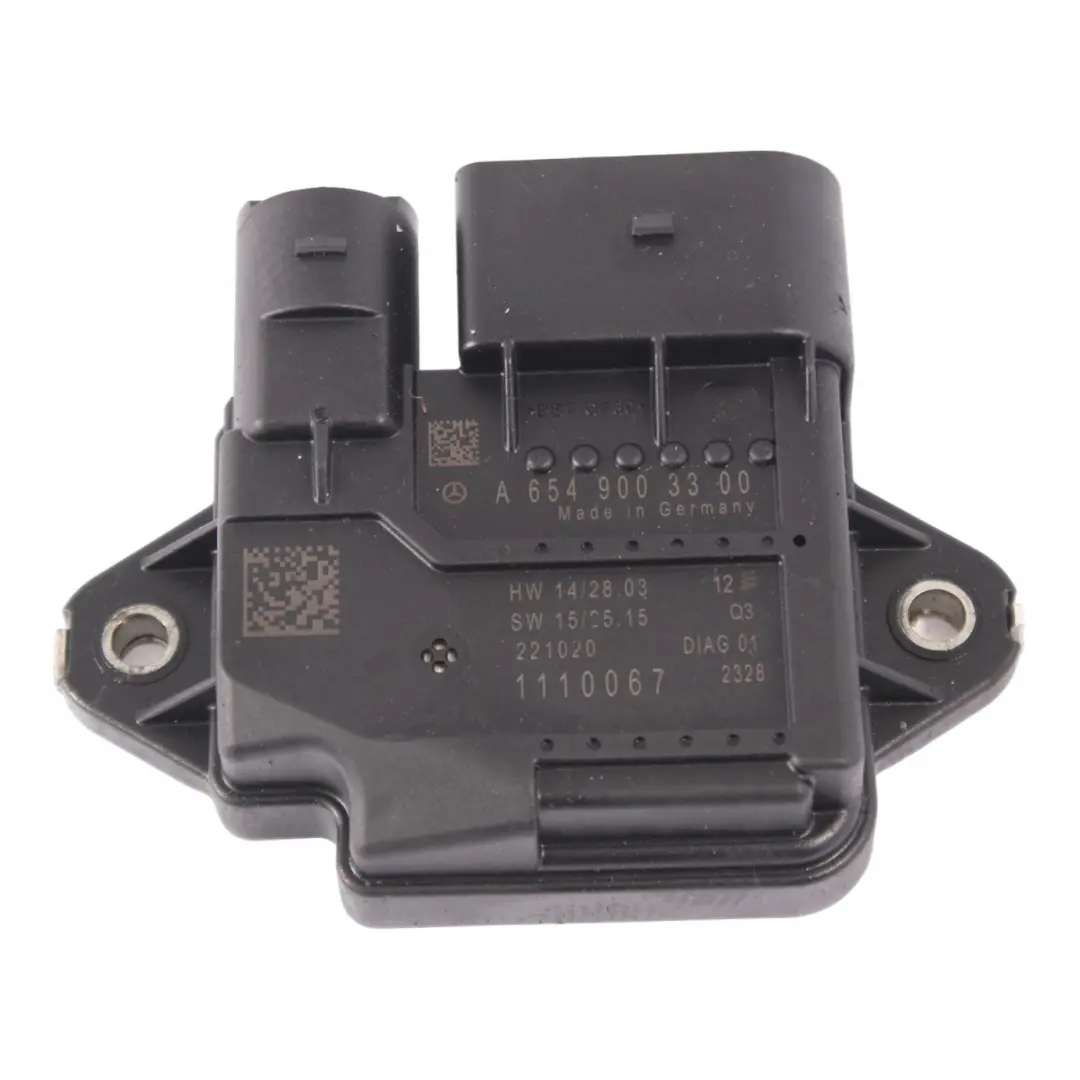 Glow Plug Relay Mercedes W177 Diesel OM654 Preglow Module to with Part number A6549003300 Glow Plug Relay Mercedes W177 Diesel OM654 Preglow Module - SKU A6549009900 - Part number A6549003300
