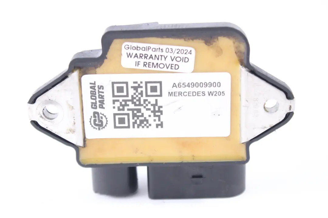 Glow Plug Relay Mercedes W177 Diesel OM654 Preglow Module to with Part number A6549003300 Glow Plug Relay Mercedes W177 Diesel OM654 Preglow Module - SKU A6549009900 - Part number A6549003300